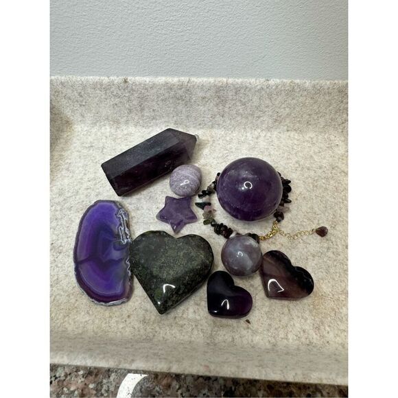 Purple 💜 - 1lb Crystal Bundle - Picture 3 of 4